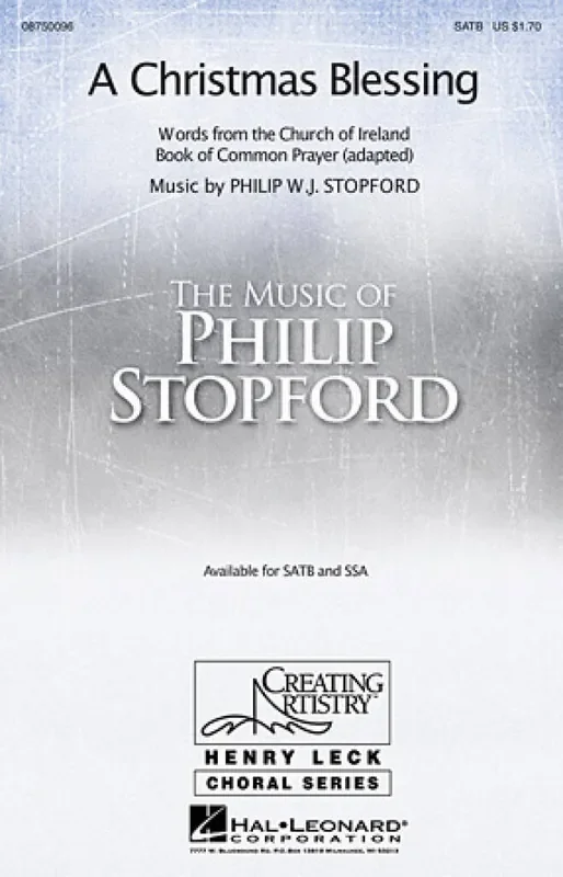 Philip W. J. Stopford A Christmas Blessing Frauenchor mit Begleitung