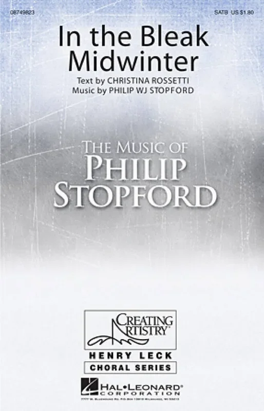 Philip W. J. Stopford In The Bleak Midwinter Gemischter Chor mit Begleitung
