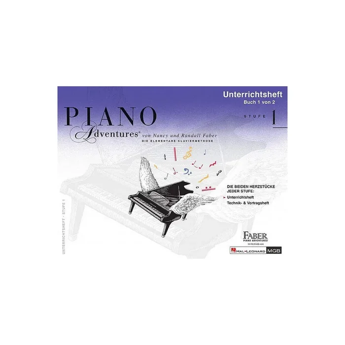Piano Adventures Stufe 1 – Unterrichtsheft Band 1