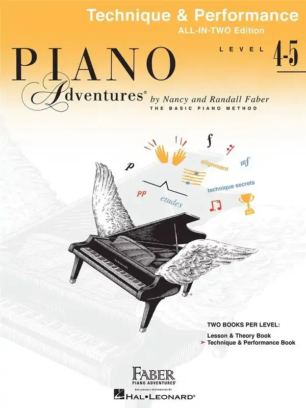 Piano Adventures Technique & Performance Lev 4-5