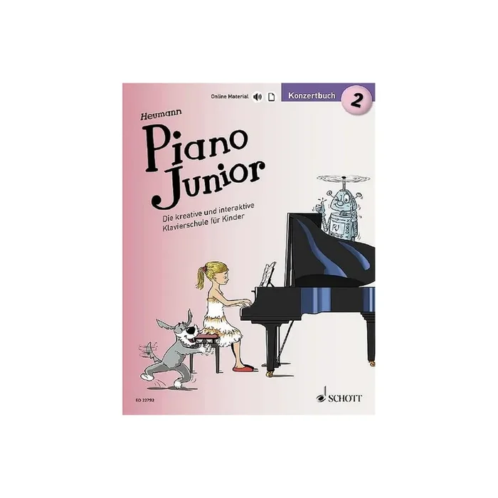 Piano junior – Konzertbuch Band 2 (+Online-Material)