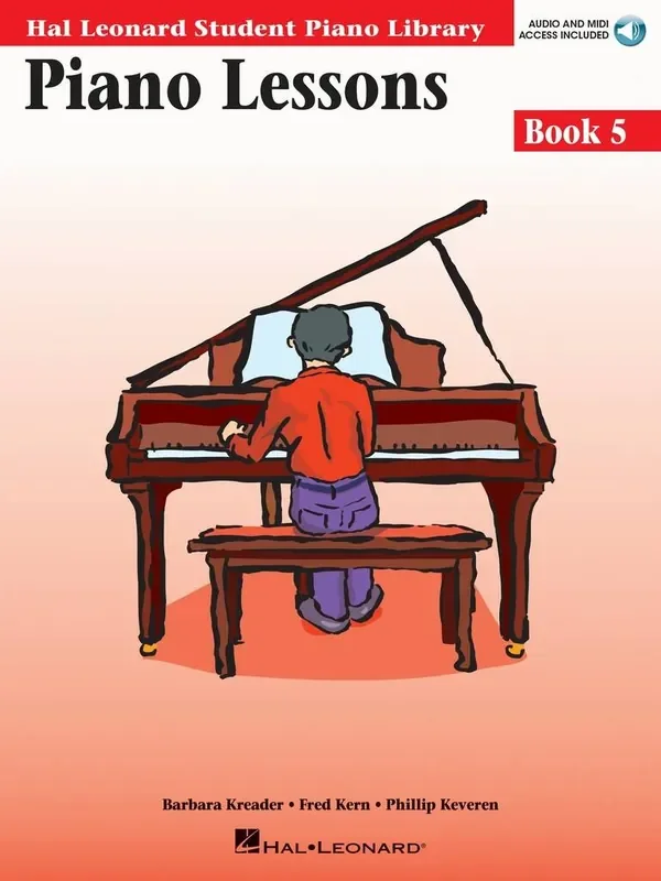 Piano Lessons Book 5 – Book & Audio