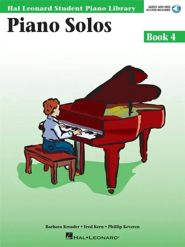 Piano Solos Book 4 – Book with Online Audio