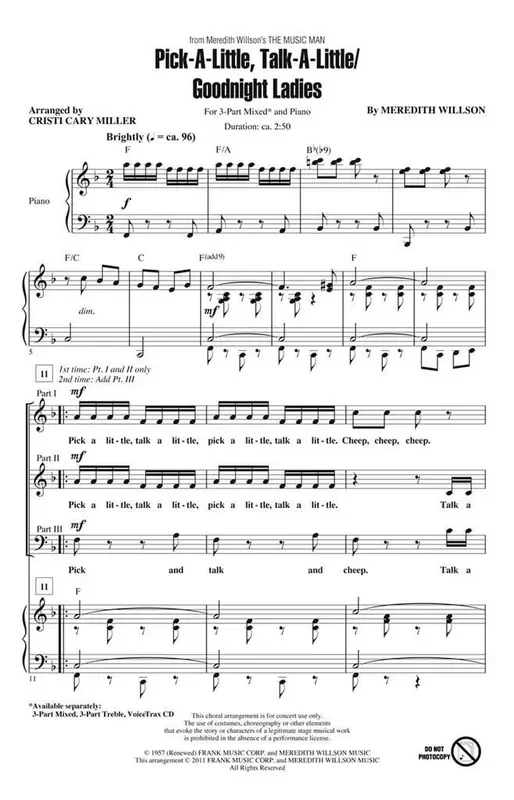 Pick-a-little, Talk-a-little/Goodnight Ladies