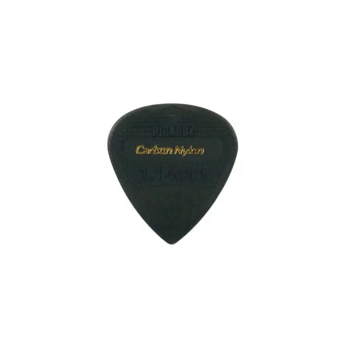 Pickboy Edge 1.14 mm. plectrums, carbon graphite, 12-pack