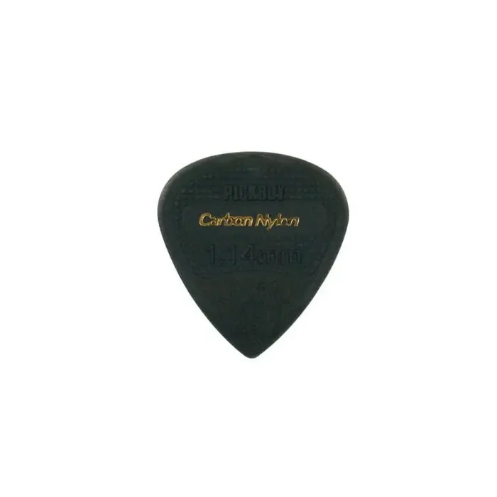 Pickboy Edge picks, carbon graphite, 50-pack, 1.14 mm.