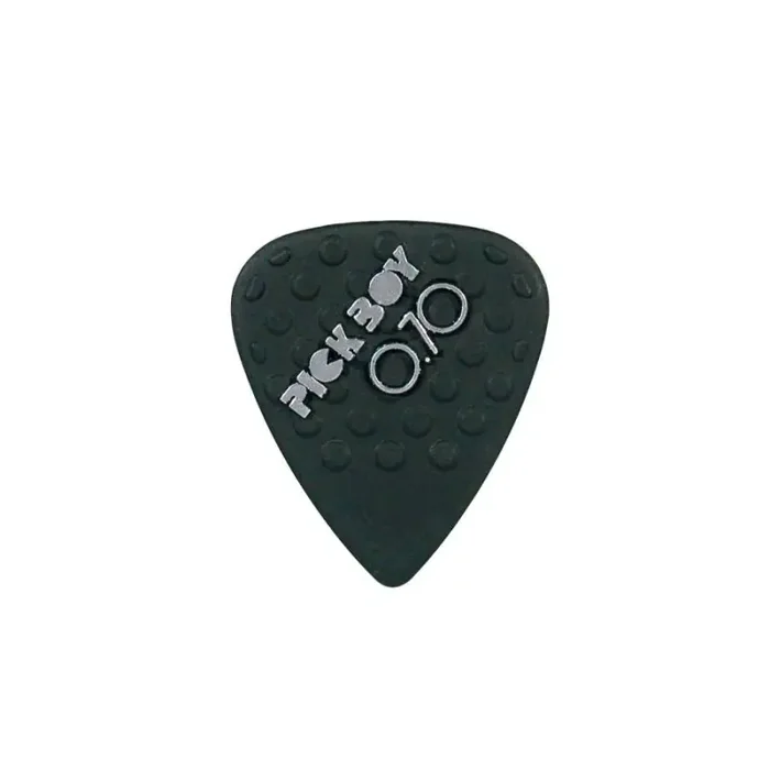 Pickboy Mega Grip 0.70 mm. plectrums, nylon 66, 12-pack