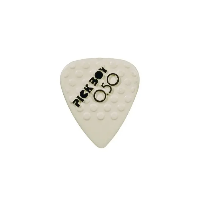 Pickboy Mega Grip picks, ceramic, 50-pack, 0.50 mm.