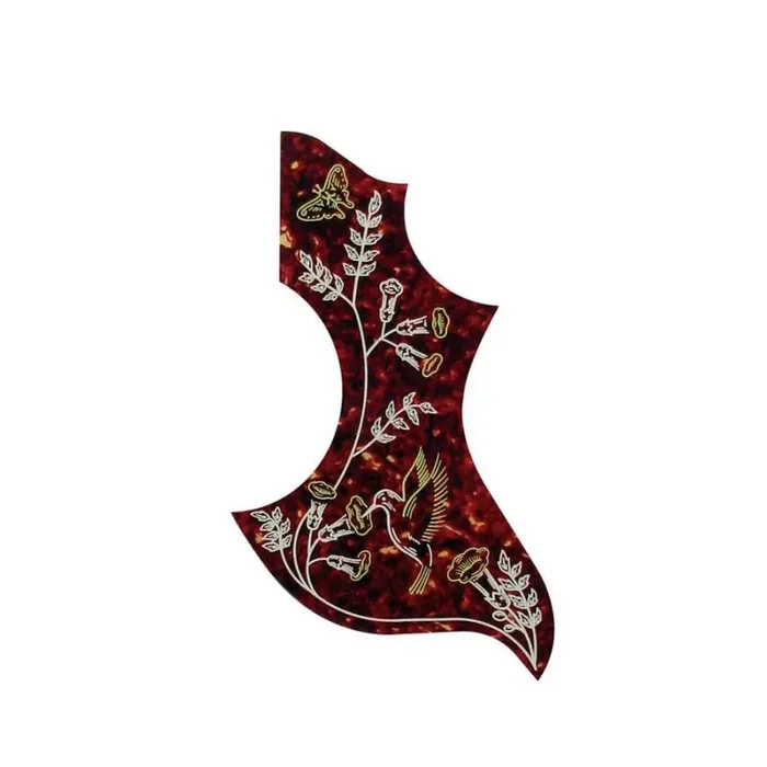 Pickguard acoustic, hummingbird model, self adhesive