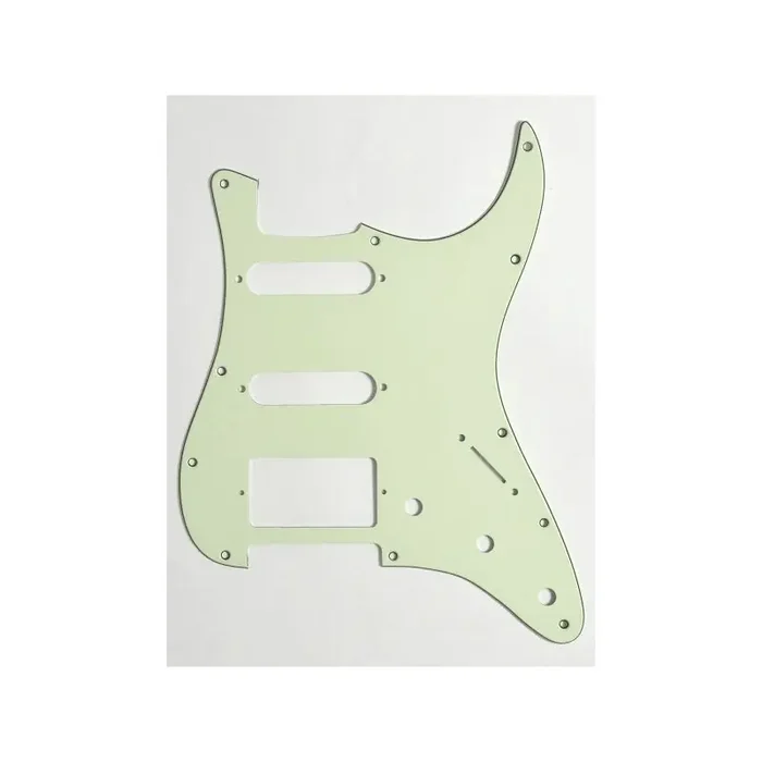 Pickguard for Strat, HSS vintage mint, 3-laags