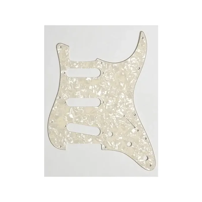 Pickguard for Strat, SSS pearl, 4-laags