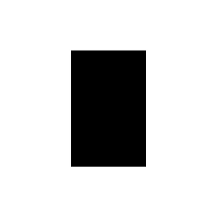 Pickguard material, black & cream, 3 ply, 45x29cm