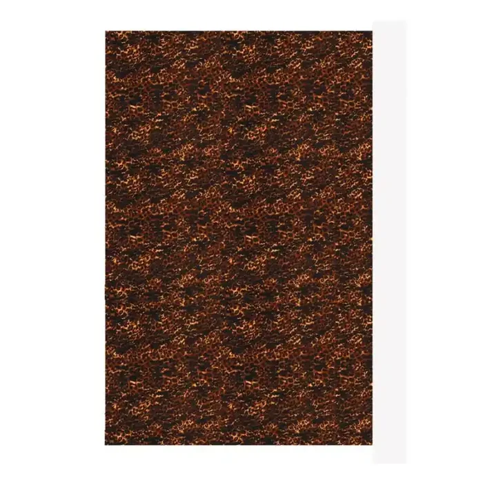 Pickguard material, tiger brown pearl, 2 ply, 45x29cm