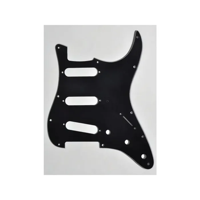 Pickguard Strat SSS Zwart 3L USA