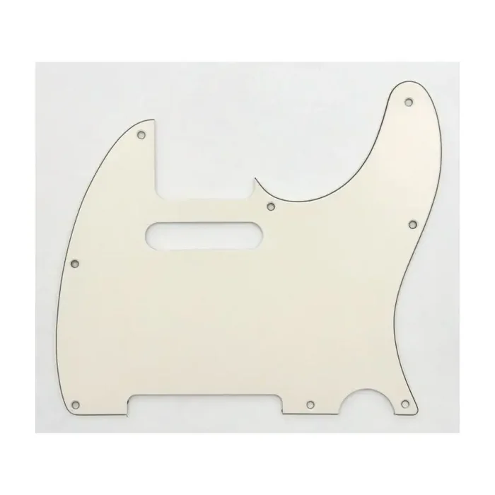 Pickguard Tele aged white, 3-laags