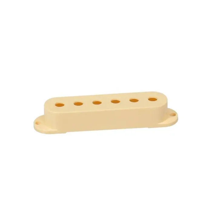 Pickup cover single coil, ivory, 52mm spacing, 82,0-70,0×18,0mm, 3pcs