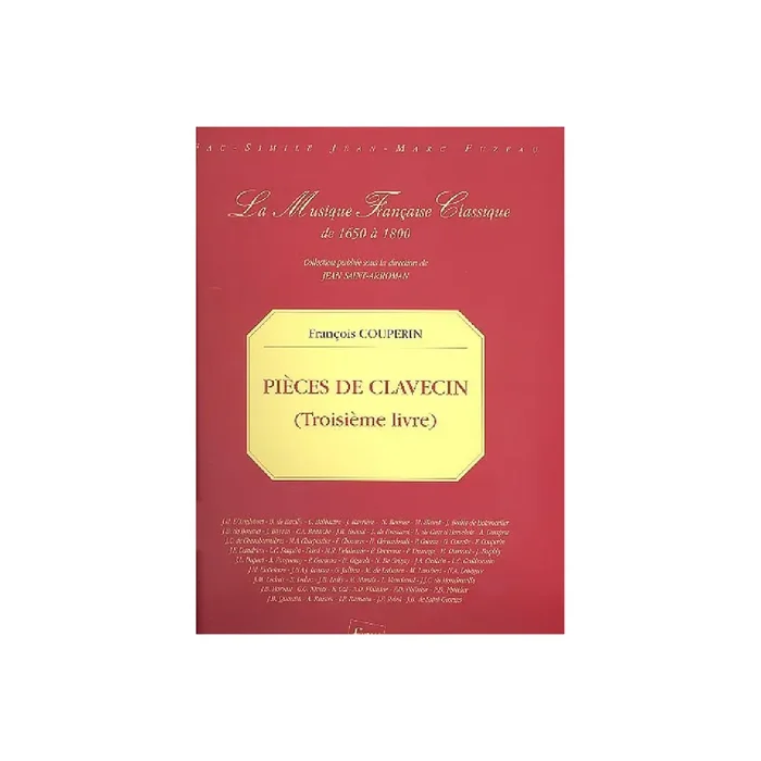 Pièces de clavecin vol.3 Faksimile