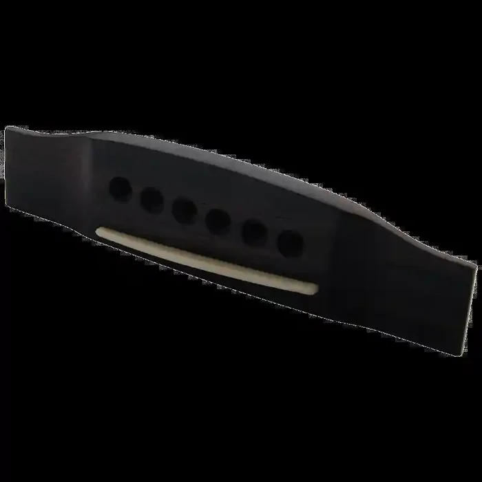 Pin Style Guitar Bridge, Rosewood / Plastic Staddle