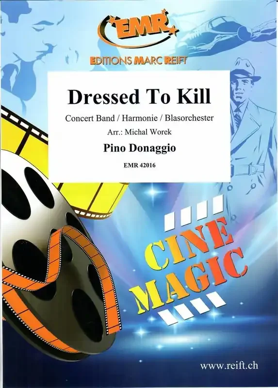 Pino Donaggio Dressed To Kill (Arr. Michal Worek) Blasorchester