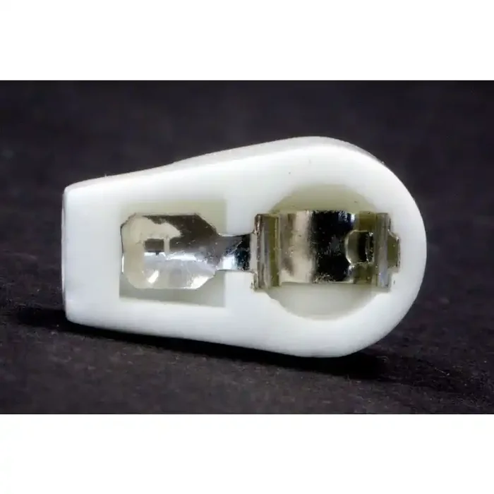 Plate cap for EL519 etc., ceramic, 6.3 mm