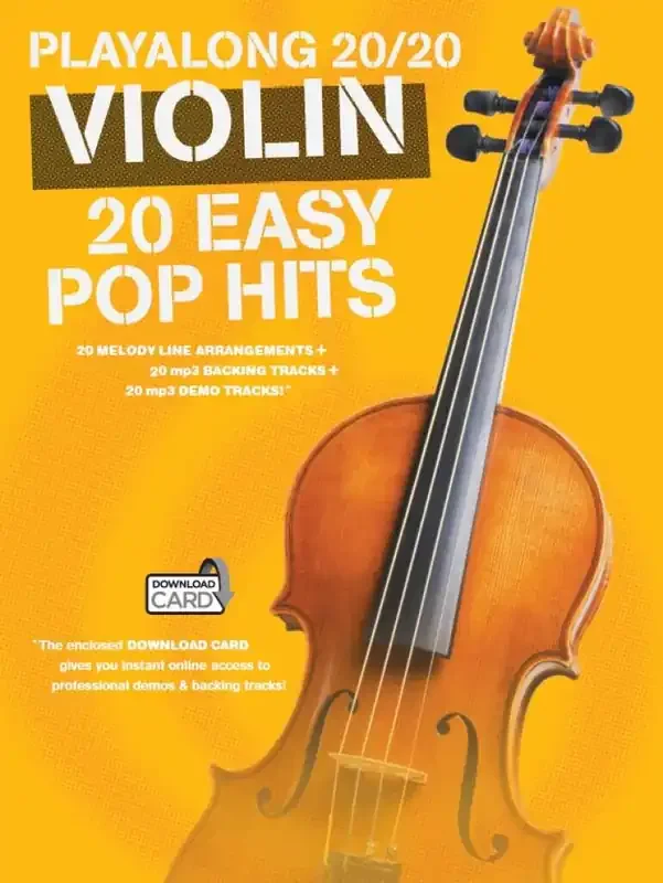 Playalong 20/20 Violin 20 Easy Pop Hits (Arr. Christopher Hussey) Violine Solo