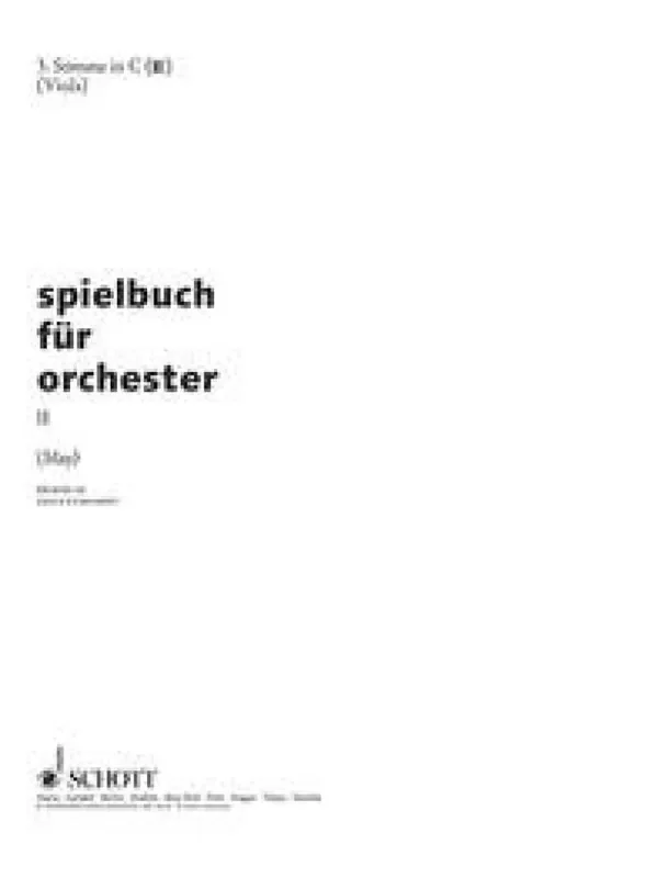 Playbook for Orchestra Band 2 Orchester