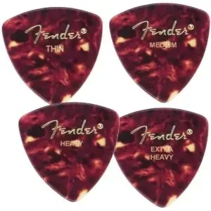 Plektrum Rounded Triangle, medium, Fender 098-0346-800