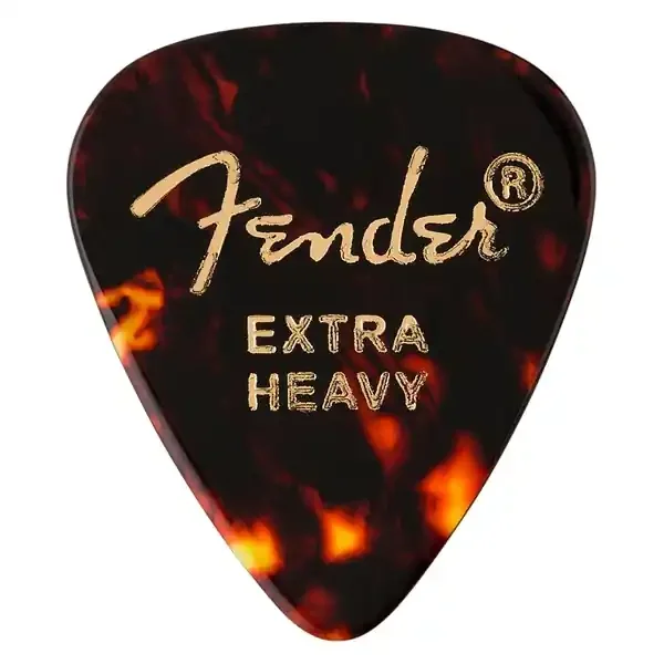 Plektrum Standard Celluloid, x-heavy, Fender shell 098-0351-600