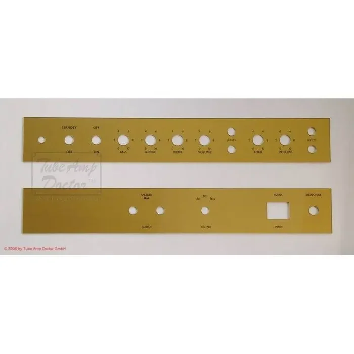 Plexi Front + Rear-Panel-Set voor 18 Watt-TMB