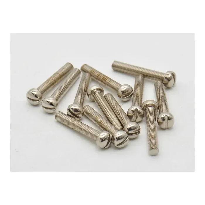 Pole Screws for Humbuckers & P-90, Nickel, 12st