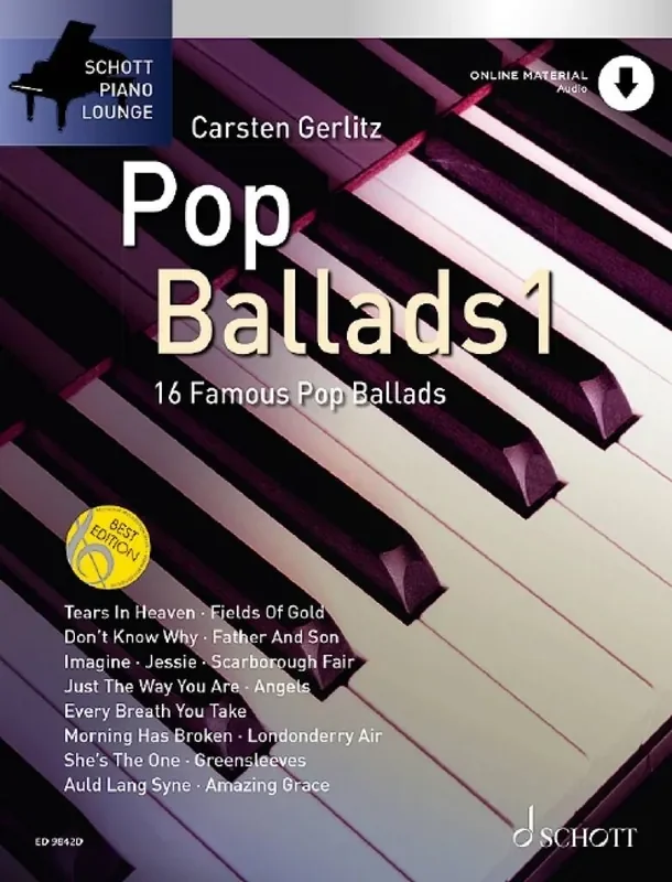 Pop Ballads Band 1 (Arr. Carsten Gerlitz) Klavier Solo