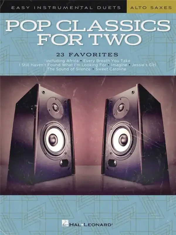 Pop Classics for Two Alto Saxophones Altsaxophon