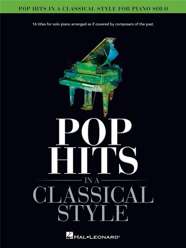 Pop Hits in a Classical Style Klavier Solo