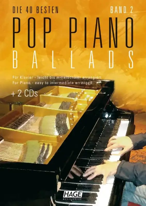 Pop Piano Ballads 2 Klavier Solo