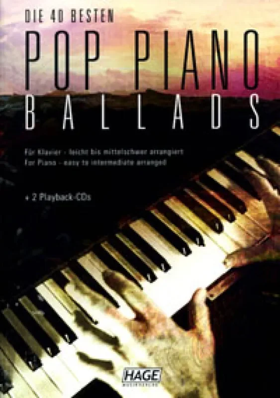 Pop Piano Ballads Vol.1 (40 Best) Klavier Solo