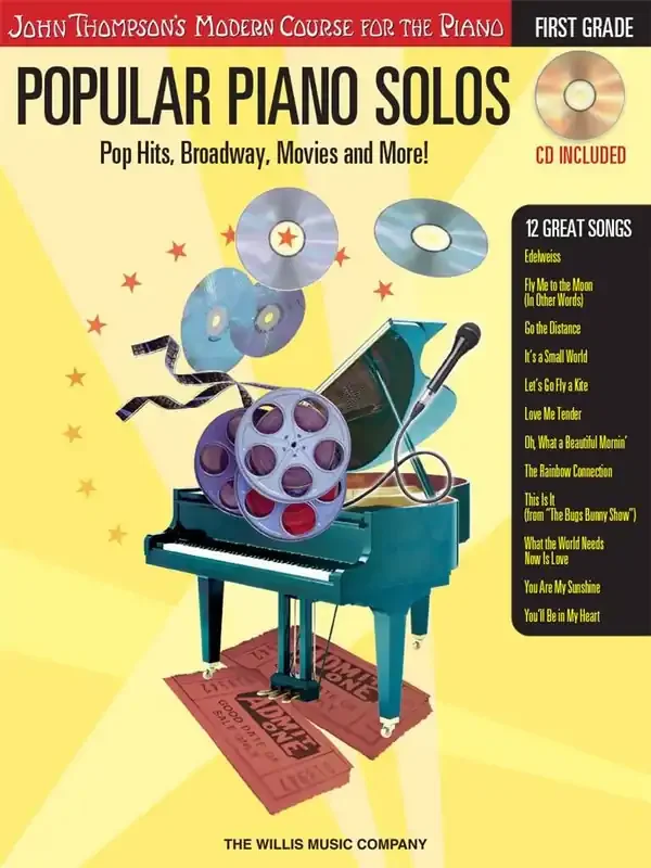 Popular Piano Solos – Grade 1 – Book/Online Audio Klavier Solo