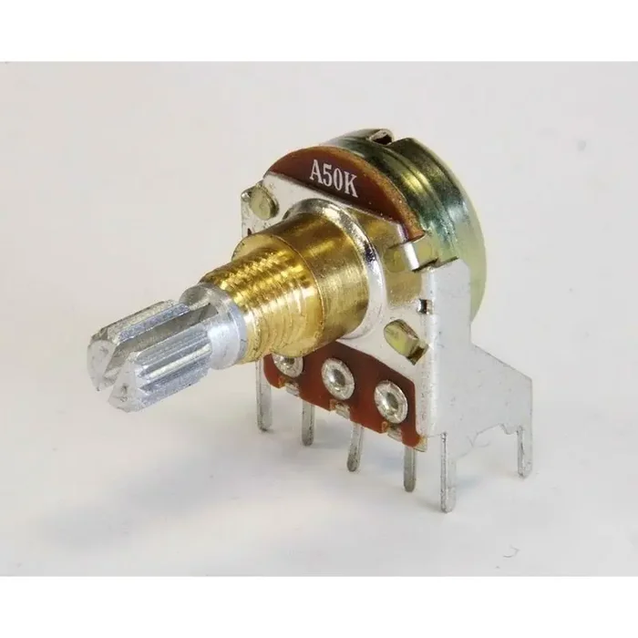 Pot A50K log PC mount