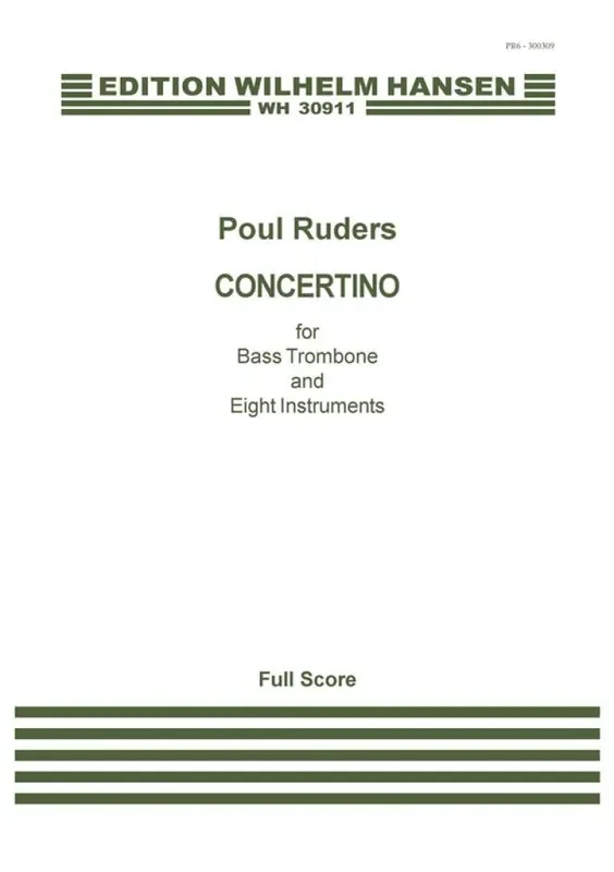 Poul Ruders Concertino Kammerensemble