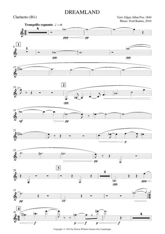 Poul Ruders Dreamland Kammerensemble