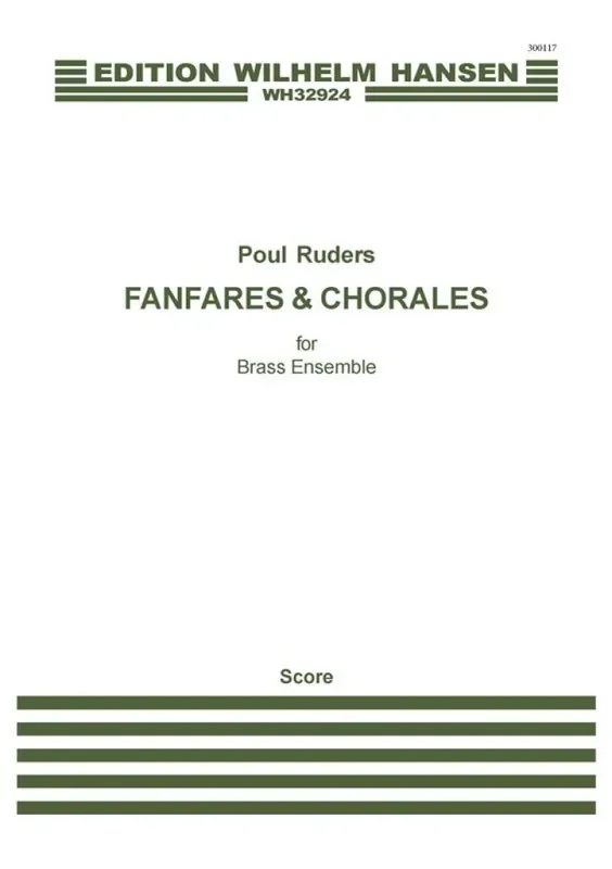 Poul Ruders Fanfares And Chorales Blechbläser Ensemble