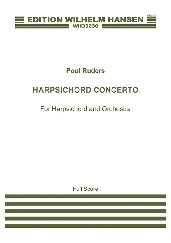 Poul Ruders Harpsichord Concerto Orchester mit Solo