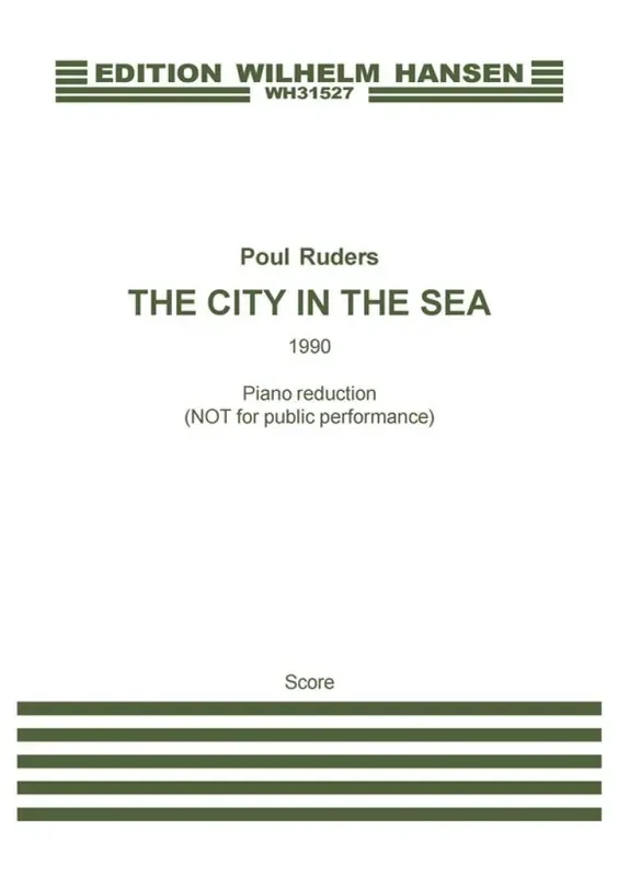 Poul Ruders The City In The Sea Orchester mit Solo