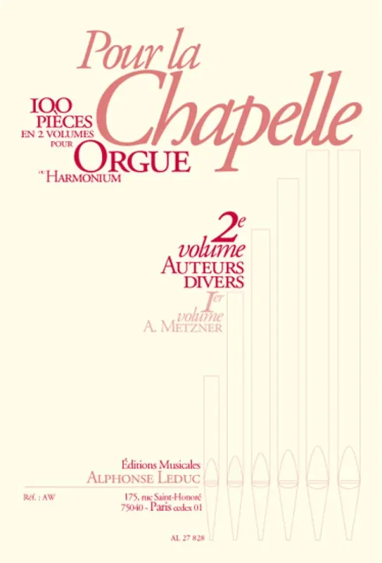 Pour la Chapelle Vol.2 Orgel