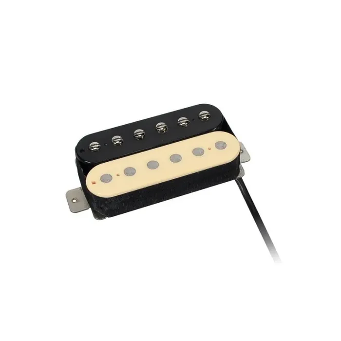 Power Rock humbucker, Alnico 5 bar, 4 conductors, waxed formvar wire, 9.6K neck, zebra