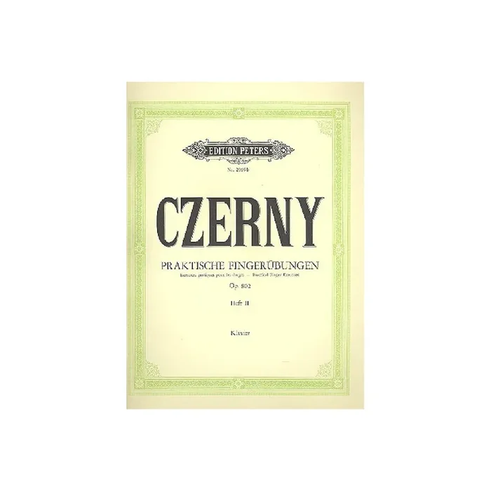 Praktische Fingerübungen op.802 Band 2