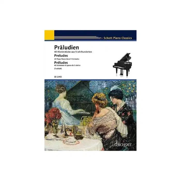 Präludien – 40 Klavierstücke aus 5 Jahrhunderten