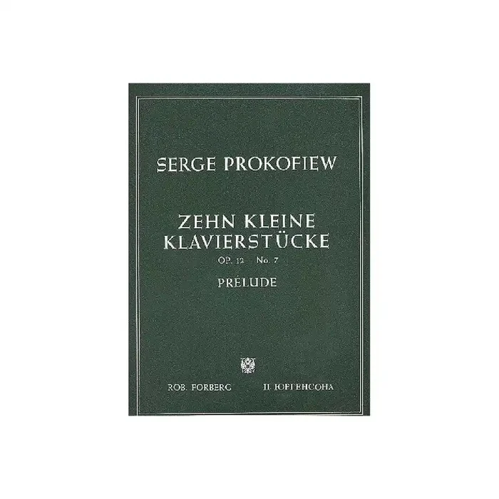 Prélude op.12,7 für Klavier