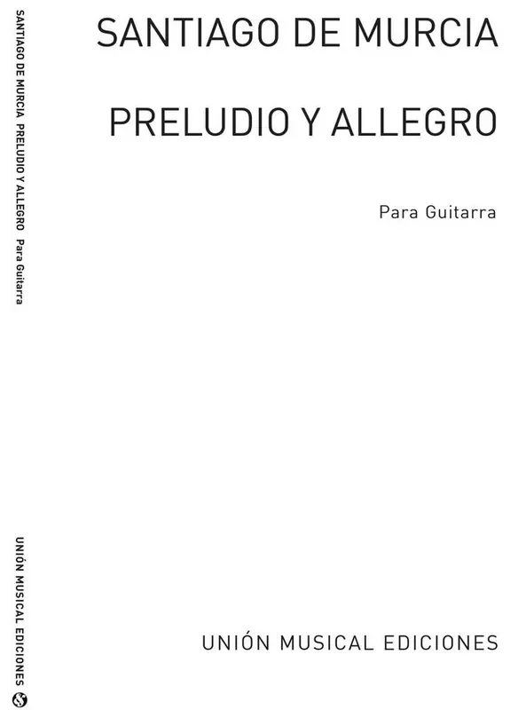 Preludio Y Allegro Gitarre Solo