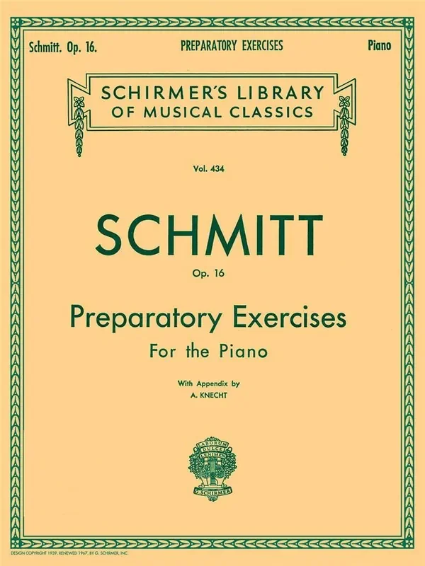 Preparatory Exercises, Op. 16