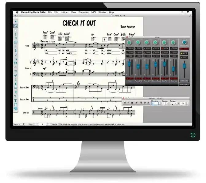 PrintMusic 2014D Notationssoftware